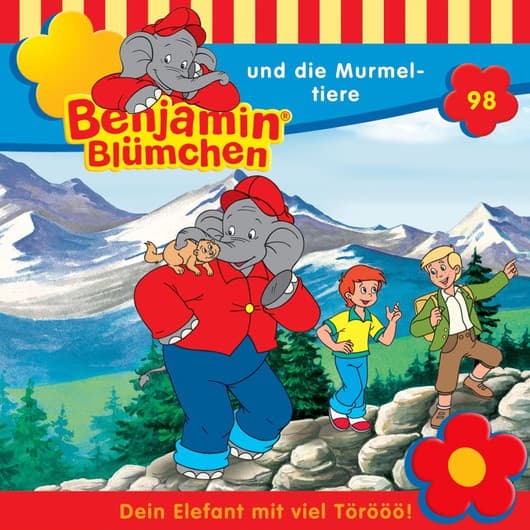 Tonie-Figur und die Murmeltiere aus der Serie Benjamin Blümchen