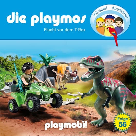 Tonie-Figur Flucht vor dem T-Rex aus der Serie Die Playmos