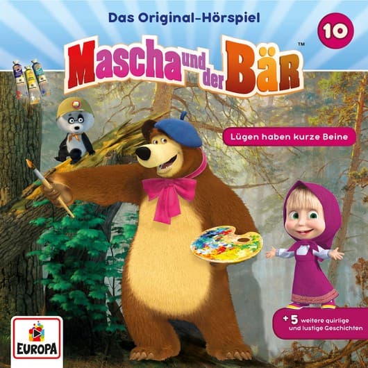 Tonie-Figur Lügen haben kurze Beine aus der Serie Mascha und der Bär