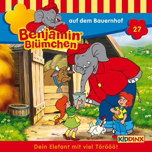 Tonie-Figur auf dem Bauernhof aus der Serie Benjamin Blümchen
