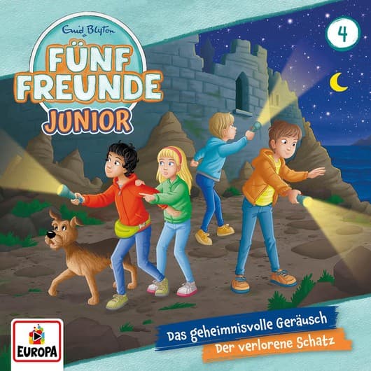 Tonie-Figur Folge 4: Das geheimnisvolle Geräusch/Der verlorene Schatz aus der Serie Fünf Freunde Junior