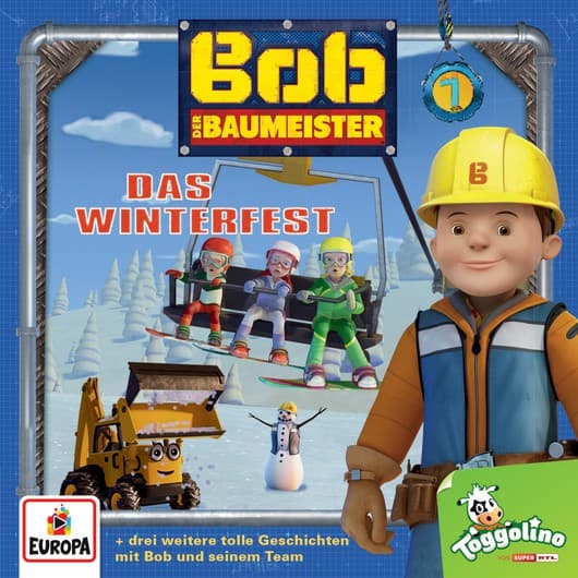 Tonie-Figur Das Winterfest aus der Serie Bob der Baumeister