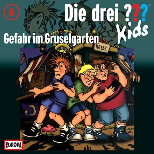 Tonie-Figur Gefahr im Gruselgarten aus der Serie Die drei ??? Kids