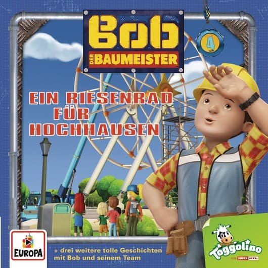 Tonie-Figur Ein Riesenrad für Hochhausen aus der Serie Bob der Baumeister