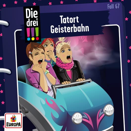 Tonie-Figur Tatort Geisterbahn aus der Serie Die drei !!!