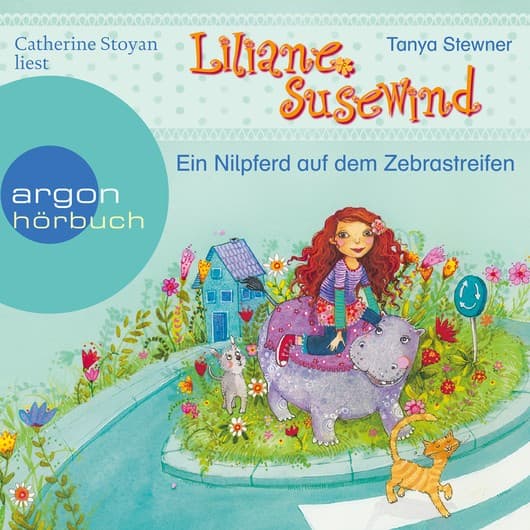 Tonie-Figur Ein Nilpferd auf dem Zebrastreifen aus der Serie Liliane Susewind