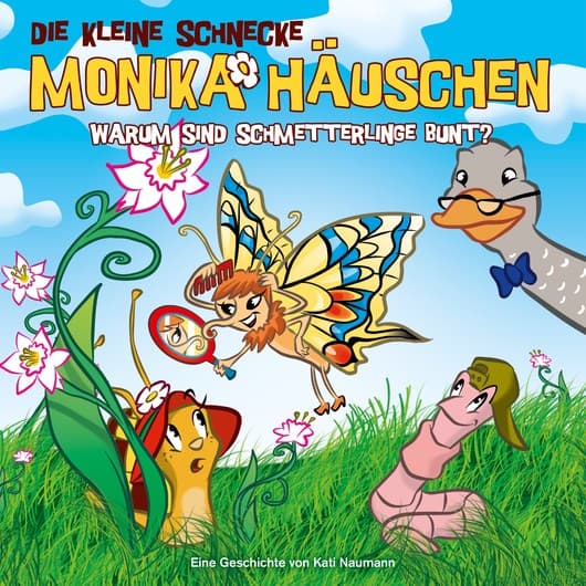 Tonie-Figur Warum sind Schmetterlinge bunt? aus der Serie Die kleine Schnecke Monika Häuschen