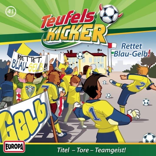 Tonie-Figur Rettet Blau-Gelb! aus der Serie Teufelskicker