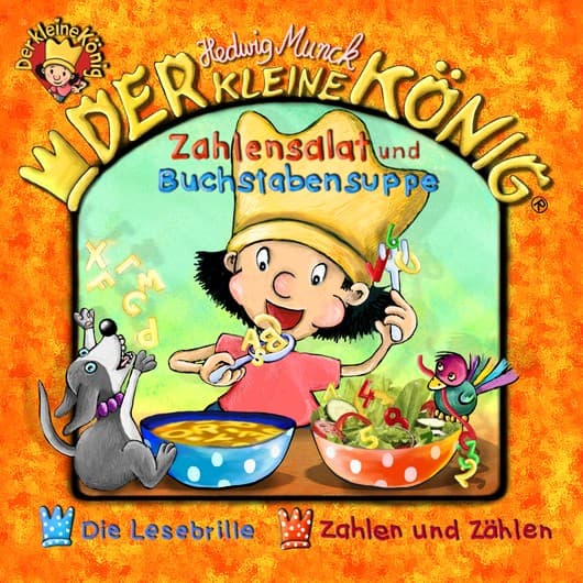 Tonie-Figur Zahlensalat und Buchstabensuppe aus der Serie Der kleine König