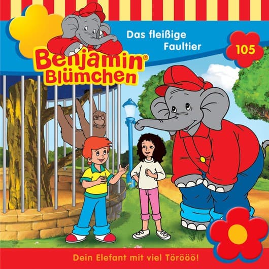 Tonie-Figur Das fleißige Faultier aus der Serie Benjamin Blümchen