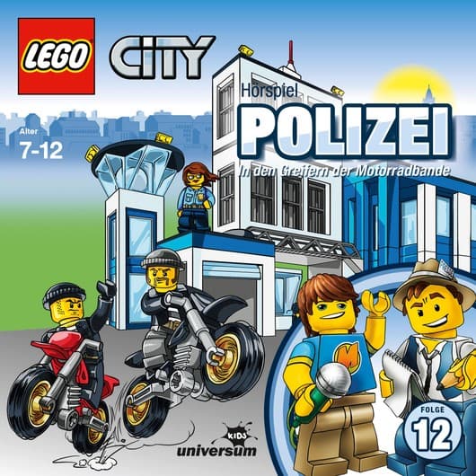 Tonie-Figur Folge 12 - Polizei - In den Greifern der Motorradbande aus der Serie LEGO City
