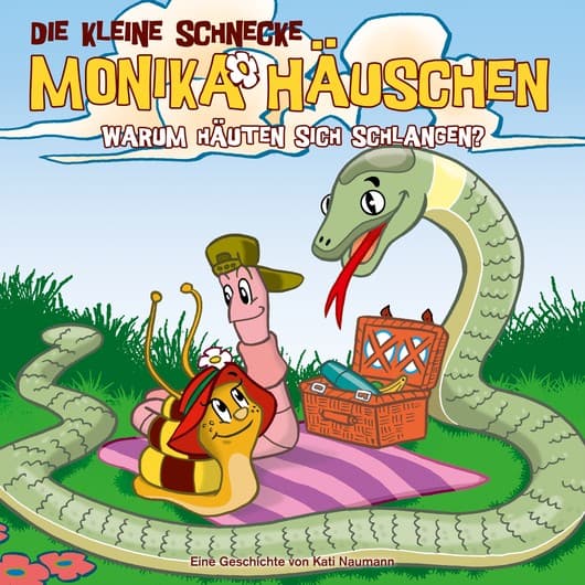 Tonie-Figur Warum häuten sich Schlangen? aus der Serie Die kleine Schnecke Monika Häuschen