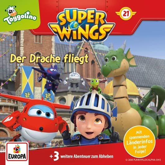 Tonie-Figur Der Drache fliegt aus der Serie Super Wings