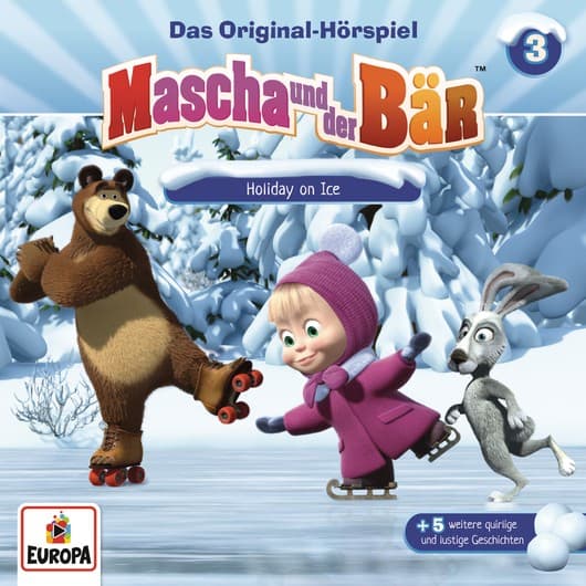Tonie-Figur Holiday on Ice aus der Serie Mascha und der Bär