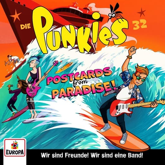 Tonie-Figur Postcards from Paradise! aus der Serie Die Punkies