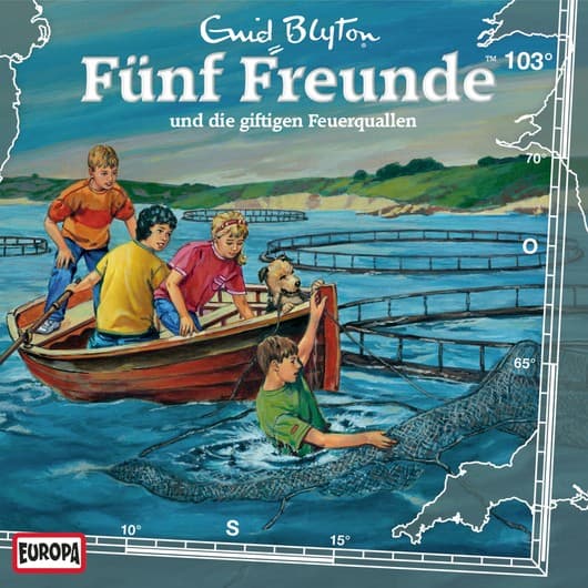 Tonie-Figur und die giftigen Feuerquallen aus der Serie Fünf Freunde