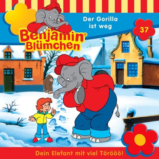 Tonie-Figur Der Gorilla ist weg aus der Serie Benjamin Blümchen