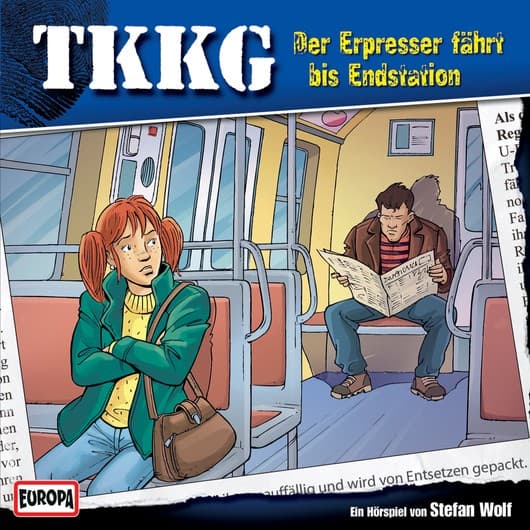 Tonie-Figur Der Erpresser fährt bis Endstation aus der Serie TKKG