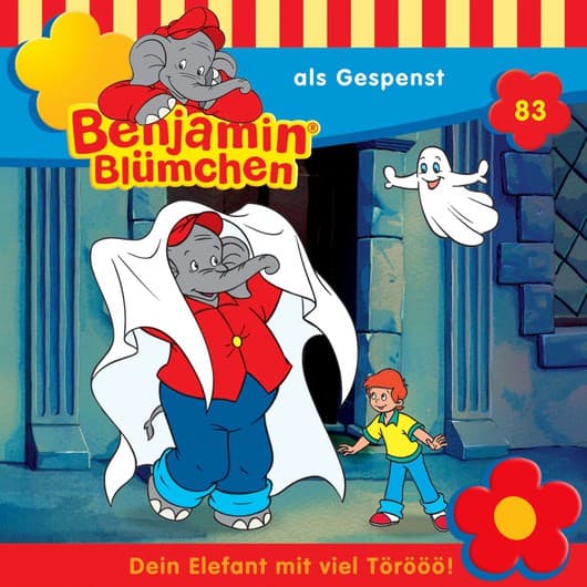 Tonie-Figur als Gespenst aus der Serie Benjamin Blümchen