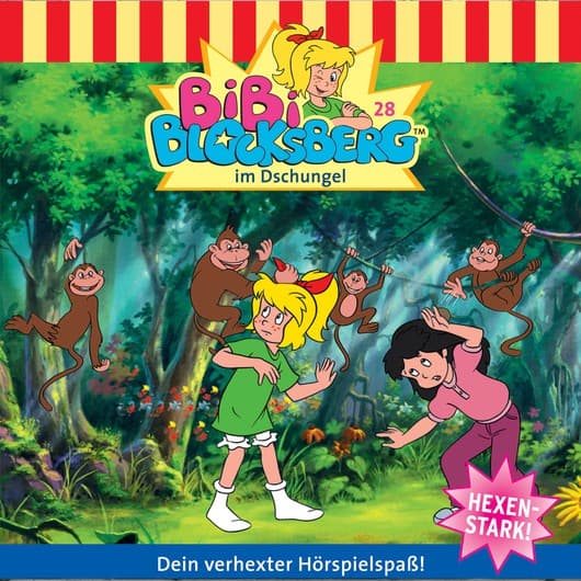 Tonie-Figur im Dschungel aus der Serie Bibi Blocksberg