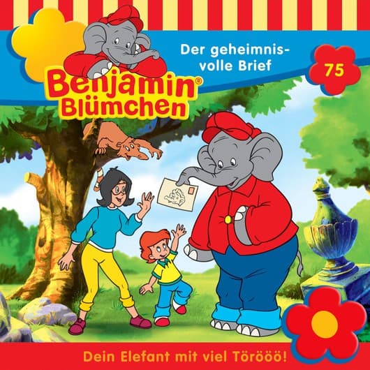 Tonie-Figur Der geheimnisvolle Brief aus der Serie Benjamin Blümchen