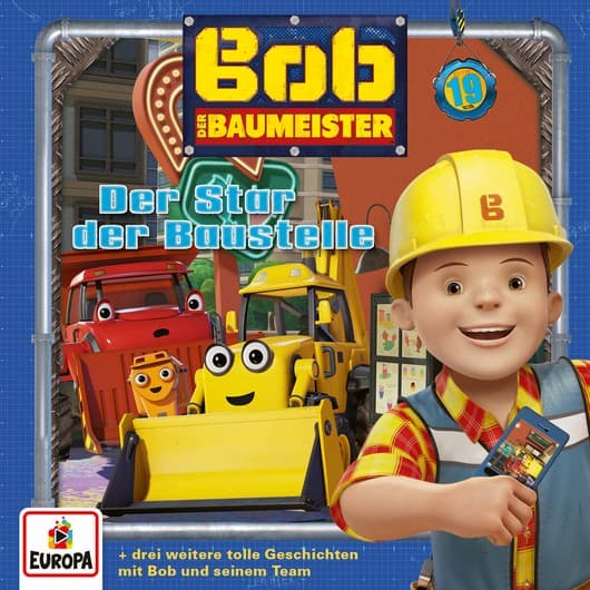 Tonie-Figur Der Star der Baustelle aus der Serie Bob der Baumeister