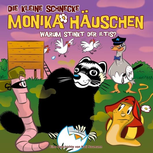 Tonie-Figur Warum stinkt der Iltis? aus der Serie Die kleine Schnecke Monika Häuschen