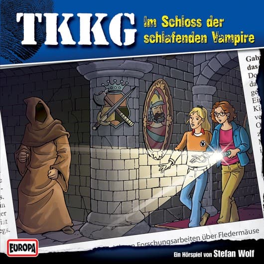 Tonie-Figur Im Schloss der schlafenden Vampire aus der Serie TKKG