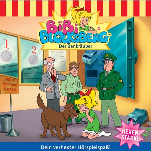 Tonie-Figur Der Bankräuber aus der Serie Bibi Blocksberg