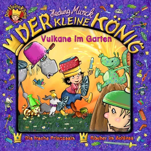 Tonie-Figur Vulkane im Garten aus der Serie Der kleine König