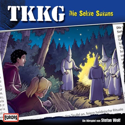 Tonie-Figur Die Sekte Satans aus der Serie TKKG
