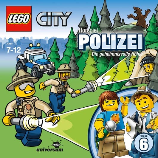 Tonie-Figur Folge 6 - Polizei - Die geheimnisvolle Höhle aus der Serie LEGO City