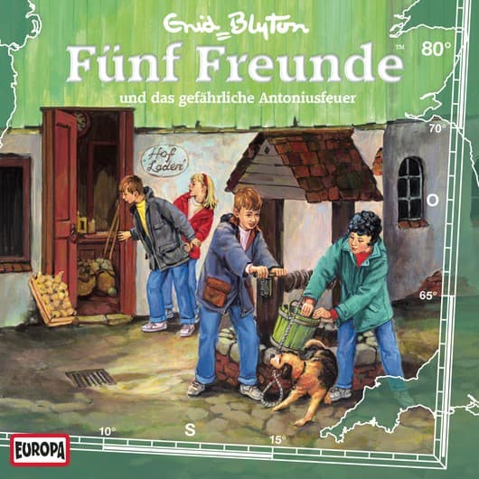 Tonie-Figur und das gefährliche Antoniusfeuer aus der Serie Fünf Freunde