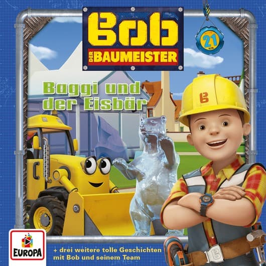 Tonie-Figur Baggi und der Eisbär aus der Serie Bob der Baumeister
