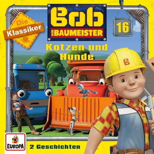 Tonie-Figur Katzen und Hunde aus der Serie Bob der Baumeister (Die Klassiker)