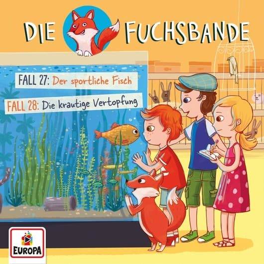 Tonie-Figur Fall 27: Der sportliche Fisch / Fall 28: Die krautige Vertopfung aus der Serie Die Fuchsbande