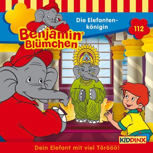Tonie-Figur Die Elefantenkönigin aus der Serie Benjamin Blümchen