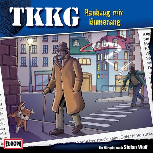 Tonie-Figur Raubzug mit Bumerang aus der Serie TKKG