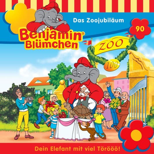 Tonie-Figur Das Zoojubiläum aus der Serie Benjamin Blümchen