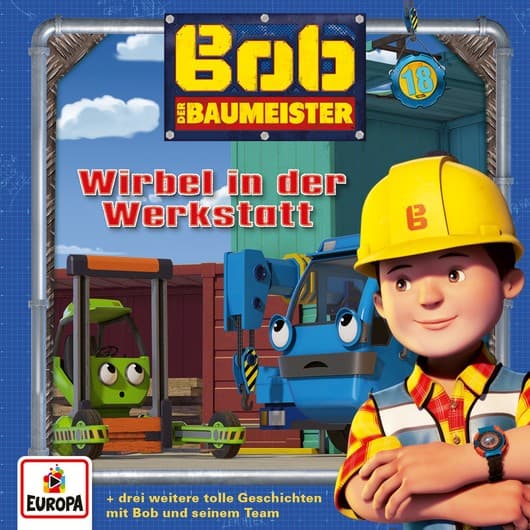 Tonie-Figur Wirbel in der Werkstatt aus der Serie Bob der Baumeister