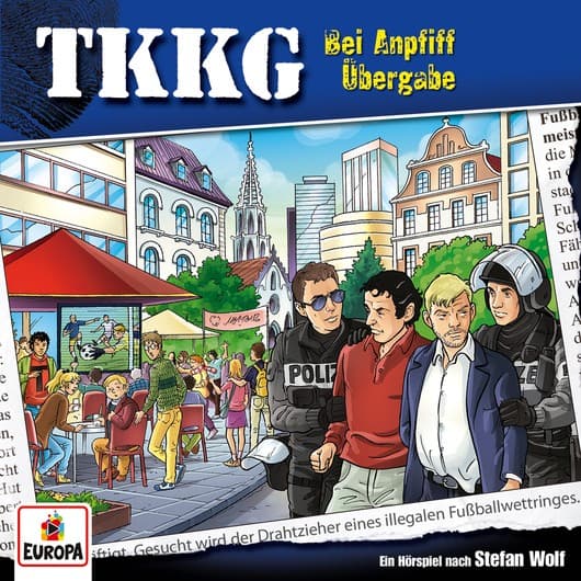 Tonie-Figur Bei Anpfiff Übergabe aus der Serie TKKG