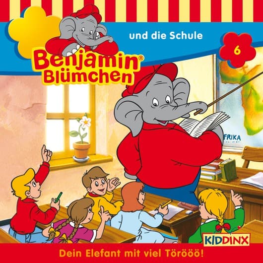 Tonie-Figur und die Schule aus der Serie Benjamin Blümchen