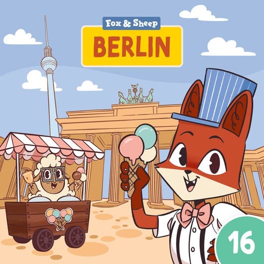 Tonie-Figur Berlin aus der Serie Rund um die Welt mit Fuchs und Schaf