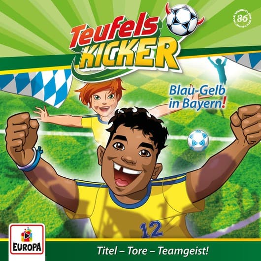 Tonie-Figur Blau-Gelb in Bayern! aus der Serie Teufelskicker