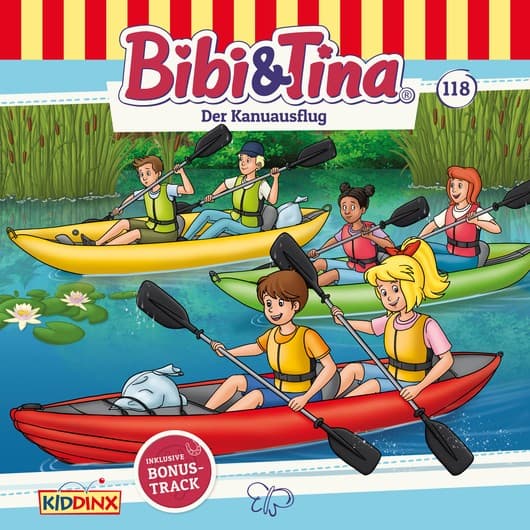 Tonie-Figur Bibi & Tina, Folge 118: Der Kanuausflug aus der Serie Bibi & Tina
