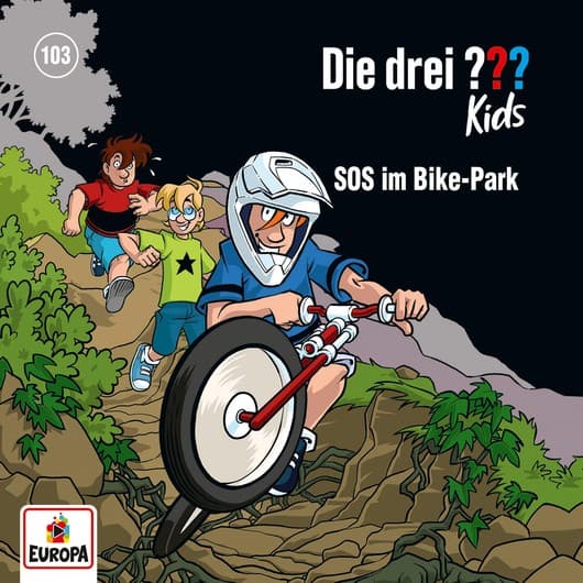 Tonie-Figur Folge 103: SOS im Bike-Park aus der Serie Die drei ??? Kids