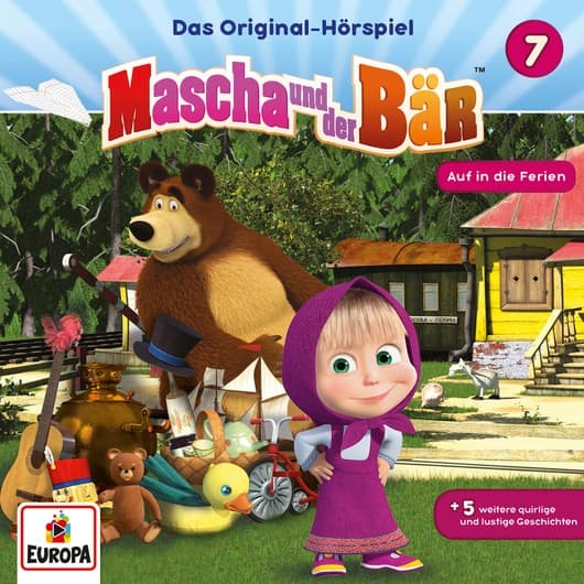 Tonie-Figur Auf in die Ferien aus der Serie Mascha und der Bär