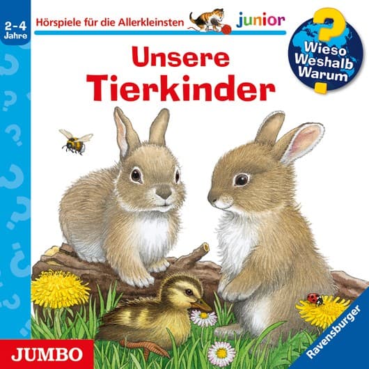 Tonie-Figur Unsere Tierkinder aus der Serie Wieso? Weshalb? Warum? junior
