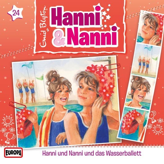 Tonie-Figur und das Wasserballett aus der Serie Hanni und Nanni