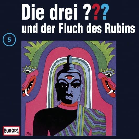 Tonie-Figur und der Fluch des Rubins aus der Serie Die drei ???